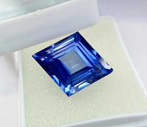 พลอยแซฟไฟร์สีน้ำเงินธรรมชาติทรงแฟนซีจาก Zubeda Gems พลอยหลวมสำหรับคนเกิดเดือนกันยายน ได้รับการรับรองจาก IGI คุณภาพพรีเมียมสำหรับทำเครื่องประดับ - Product Image 5