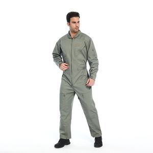 Overol de Trabajo Verde para Hombre, Manga Larga, a Prueba de Polvo, Uniforme de Algodón para Uso Industrial - Product Image 3