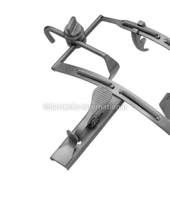 Écarteur buccal Dingman avec lames, instrument chirurgical dentaire en acier inoxydable de qualité allemande - Product Image 2
