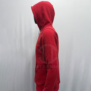 Service OEM, vente en gros, sweats à capuche pour hommes en polyester/coton, respirants, légers, couleur unie, design hivernal de qualité supérieure, en stock - Product Image 3