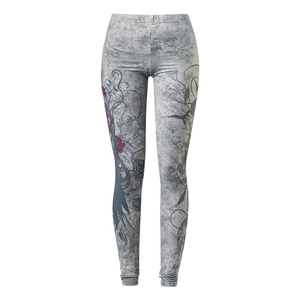 Leggings de yoga de cintura alta sin costuras de secado rápido para mujer, material de spandex y poliéster de la mejor calidad, leggings cómodos para mujer - Product Image 1
