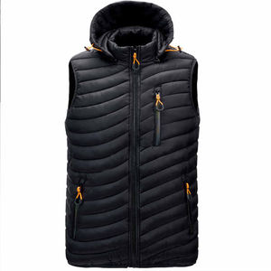 Chaleco Softshell Casual de Invierno para Hombre, Personalizado, Servicio OEM, Cortavientos, Transpirable, Reversible, Ecológico - Product Image 1