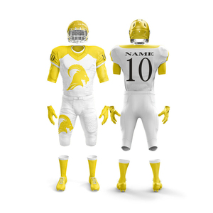 American Football Uniform with Custom <b>Name</b> and Team Branding - Product Image 6
