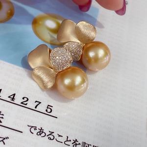 Pendientes Colgantes de Perlas de Agua Dulce de Plata 925 de 10-11 mm, Estilo Celebridad, Versátiles y Modernos, Regalo - Product Image 3