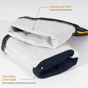 Gants de sécurité en cuir sur mesure, anti-chimiques et antidérapants, gants de travail de sécurité, best-sellers en ligne - Product Image 4
