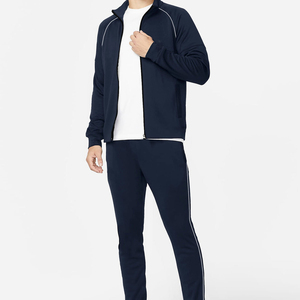 Vêtements de sport pour hommes, survêtement en tissu extensible, course à pied, entraînement, gym, fitness, jogging, vêtements de sport, logo personnalisé, fabricant OEM - Product Image 1