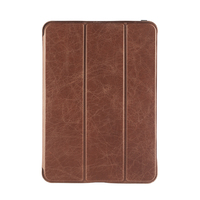 Étui en cuir de luxe de haute qualité avec style professionnel et fermeture à poignée pour iPad Pro M4/M5 11 pouces/13 pouces et iPad Air M2/M3/M4