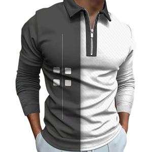 Chemise Homme Premium 2026 à Col Montant et Manches Longues – Polyester Haute Qualité Anti-Plis, Tricotée, Respirante, Élégante et Tendance - Product Image 6
