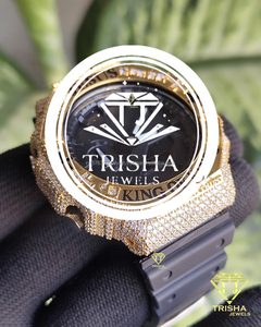 นาฬิกาฮิปฮอปสุดพิเศษ Jesus King ประดับเพชร VVS Moissanite เงินแท้ 925 ดีไซน์โดดเด่น - Product Image 1