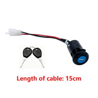 Accessoires et pièces de moteur pour vélo électrique, scooter, vélo, serrure, clé