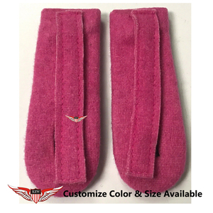 KEW Shoulder Board <b>Pink</b> Back Silver Customizable <b>Braided</b> Luxury Epaulettes Eco-Friendly Vintage Accessory - Product Image 2