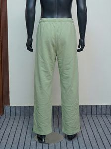 Pantalon de survêtement décontracté en toile pour hommes, en polyester/coton, style streetwear, avec cordon de serrage, respirant, OEM, vente en gros - Product Image 3