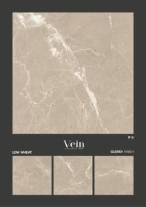 Carreaux de porcelaine brillants modernes 600X600MM 24X24, carreaux de sol en céramique vitrifiée de qualité supérieure pour l'intérieur de maisons de luxe, salon - Product Image 5