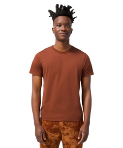 เสื้อยืดสีขาวสำหรับผู้ชายเสื้อยืดผ้าฝ้าย100% ปักโลโก้แบบกำหนดเอง - Product Image 1