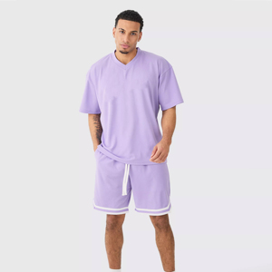 Customized High Quality Wholesale Breathable Mesh Friendly Shorts Casual Basketball Shorts 100% Polyester Mesh - Product Image 2