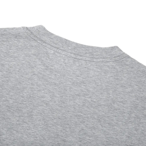 Blank Solid Color Men's Short Sleeved T-shirt <b>Neck</b> <b>Top</b> Woven Regular Fit Casual Customizable Pattern Print 100% Cotton - Product Image 3