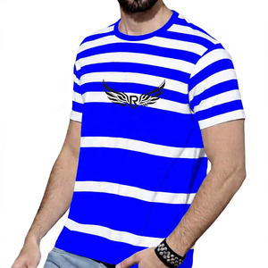 T-shirts pour hommes en gros, pas chers, séchage rapide, 100% coton, coupe classique, course à pied, impression personnalisée, écologiques, respirants - Product Image 3
