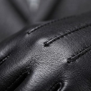 Gants de moto unisexes, respirants, noirs, de qualité supérieure, pour la conduite, la motocross, toutes saisons, pour tenue professionnelle formelle - Product Image 4