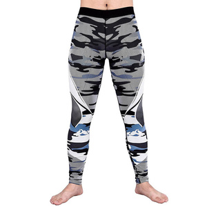 Pantalones ajustados RTS hechos a medida para entrenamiento de MMA, tela transpirable con elasticidad en cuatro direcciones, ideales para sparring intenso, modelo AS-ML-501 - Product Image 1
