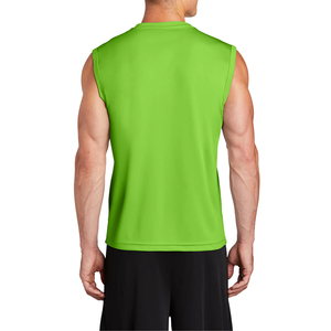 Breathable <b>Moisture</b> Wicking Quick Dry Eco-Friendly Mens Tank Top Custom Logo Customizable Design for Fitness Training - Product Image 2
