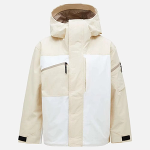 Overall Ski Jumpsuit Outdoor Skiwear Made in Pakistan Factory With Detachable Hood and Fur <b>Elastic</b> <b>Belt</b> Waist - Product Image 1