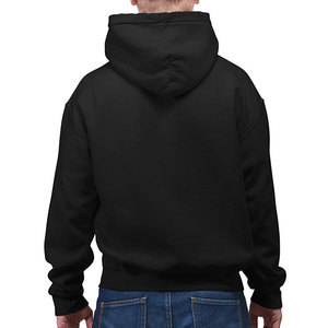 Sweat à capuche graphique surdimensionné en coton mélangé pour homme, style streetwear décontracté, collection hiver, fabrication OEM - Product Image 4