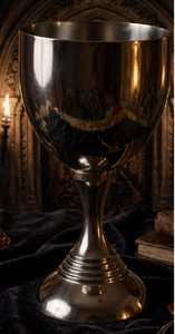 Coupe à vin en laiton de style antique avec motif gaufré – Verres à vin dorés décoratifs de qualité supérieure pour la décoration de table - Product Image 6