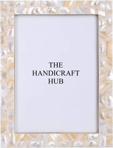 Unique Design MOP Inlay Photo <b>Frame</b> Floral Handmade MDF Resin <b>Frame</b> Mother Of Pearl Picture <b>Frame</b> at factory wholesale Price - Product Image 4