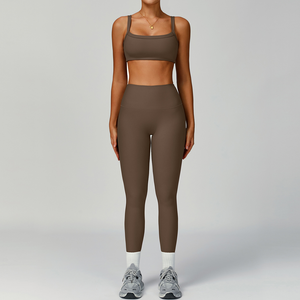 Heavy Fashion Printed Fitness Workout Yoga Set Sports Bra And Legging Set - Product Image 6