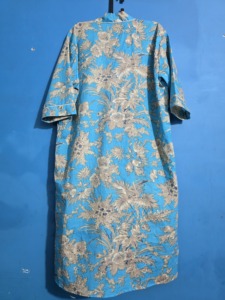 Elegante Kimono de Dormir con Estampado Floral para Mujer, Traje de Noche para Damas de Honor, Vestido Indio - Túnicas Estampadas 100% Algodón Orgánico para Verano - Product Image 6