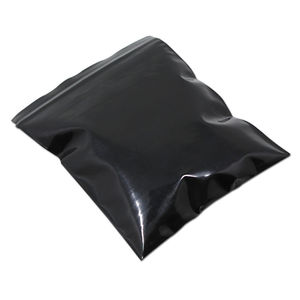 Custom Logo Clear Recyclable <b>Zip</b> Lock <b>Bags</b> Reusable Resealable Plastic Packaging Pouches for Socks Clothing and Apparel - Product Image 1
