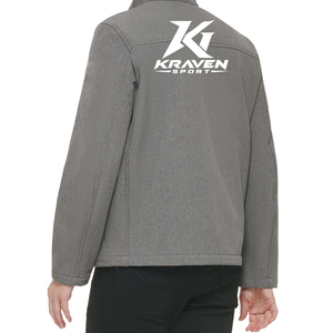 Chaqueta de Uniforme Escolar Tipo Softshell con Impresión de Logotipo Personalizado, Tela Resistente al Viento y Opciones de Color Rojo 2026 - Product Image 5