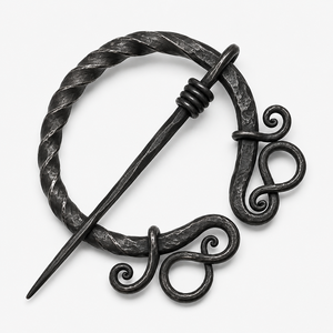 Collar de Hierro Forjado a Mano Estilo Vikingo con Cruz de Troll Medieval, Amuleto Forjado Duradero con Diseño Medieval Tradicional - Product Image 2