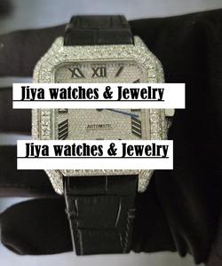 Montre analogique de luxe pour hommes, automatique, mécanique, en acier inoxydable, boîtier carré, verre saphir, noir, Hip Hop, caoutchouc - Product Image 4