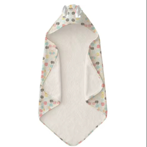 Toalla con capucha ultra suave para bebé, ligera, transpirable, absorbente, para recién nacidos, suave y acogedora, esencial para el cuidado del bebé. - Product Image 1