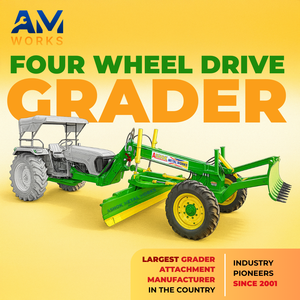 Accesorio de Niveladora Ashok Metal Works para Tractor 5310, Capacidad de 2400 kg, Bajo Costo de Mantenimiento, Equipado con Sistema Hidráulico de Bulldozer Frontal - Product Image 2