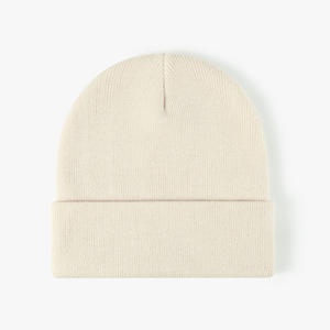 Chapeau en coton personnalisé, bonnet léger en tricot, service de fabrication OEM avec étiquette privée - Product Image 2