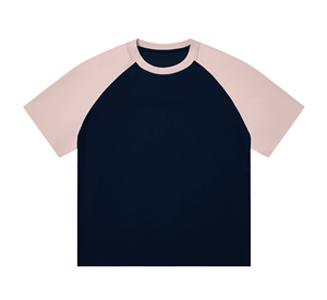 เสื้อยืดแขนแร็กแลนเสื้อเบสบอลผ้าฝ้ายเฮฟวี่เวทเสื้อยืดสตรีทแวร์และชุดกีฬาพิมพ์ฉลากตามสั่ง - Product Image 3