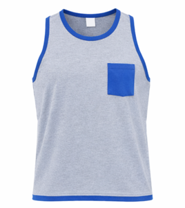 Débardeurs et maillots de corps pour hommes, style décontracté urbain, 100% coton respirant, design uni, pour le sport, la gym et les loisirs - Product Image 2