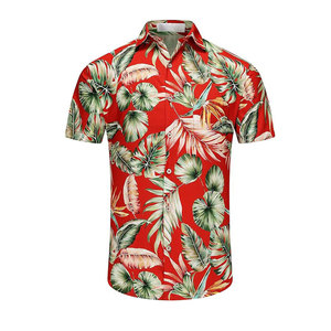 Camisas de Verano para Hombre, Nuevo Estilo, Fabricación en Fábrica, Servicio OEM, Ropa de Moda, Último Diseño, Camisas de Playa para Adultos - Product Image 1