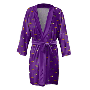 Youth Long Sleeve Satin Robe For Boxing Robe Muay Thai Gown Jiu Jitsu Kimono High Quality Custom Satin Boxing Gown Robe - Product Image 2