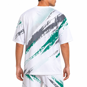 Camiseta de Hombre, Estampada, Lisa, para Sublimación, Unisex, de Poliéster, Blanca, para Verano, Personalizable - Product Image 2