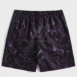 Venta en Línea, Último Diseño, Pantalones Cortos Casuales Estampados, Venta al Por Mayor, Pantalones Cortos Únicos para Hombre, 100% Algodón, Transpirables, de Secado Rápido, Servicio OEM - Product Image 2