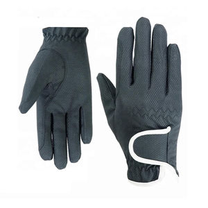 Gants d'équitation en cuir sur mesure confortables à porter - Durables, imperméables et antidérapants pour hommes avec logo et taille personnalisés - Product Image 6