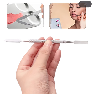 Espátula de doble punta para mezclar productos de belleza, cemento, cera, amalgama, herramientas de maquillaje y esmalte de uñas. - Product Image 4