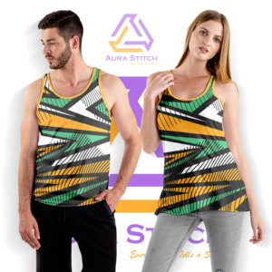 OEM personalizado 100% algodón sin mangas Muscle Tank Top para hombres de punto deporte Fitness gimnasio ropa Casual estampado patrón para correr - Product Image 6