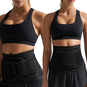 Adjustable Breathable Neoprene/Nylon Waist Trainer <b>Belt</b> with Button Closure for Women's Weight Loss Slimming & Tummy Trimming - Product Image 2