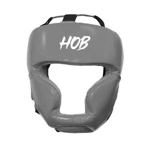Protector de Cabeza de Cuero Personalizado con Logotipo para Boxeo, MMA, Muay Thai, Kickboxing y Sparring con Protector Nasal - Product Image 1