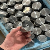 Layanan OEM/ODM Tersedia, Ukuran & Finishing Kustom, Kenop Potensiometer Paduan Aluminium, Kenop Logam CNC untuk Kontrol Industri