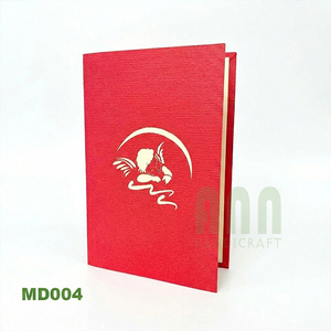 3D Pop-Up Handmade Paper Craft Birthday Invitation for Newborn Souvenirs Baby <b>Shower</b> Valentine's Day Mother's Day Father's Day - Product Image 6